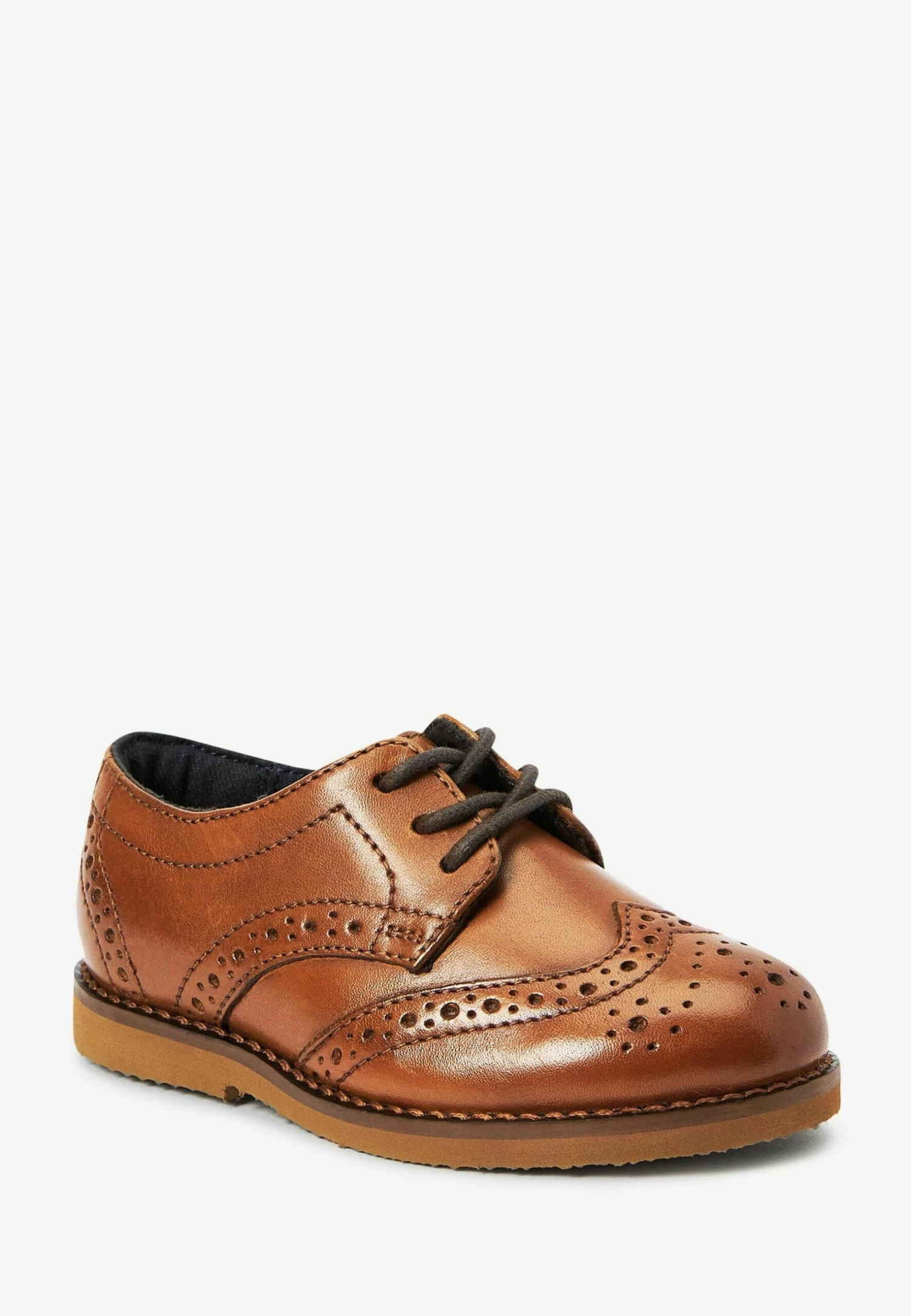 Next Brogues - Babyschoenen - Tan Brown 4 Next Brogues - Babyschoenen - Tan Brown - Afbeelding 2