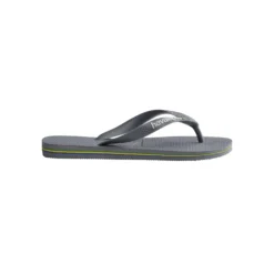 Havaianas Brasil Logo- Teenslippers - Steel Grey Steel Grey
