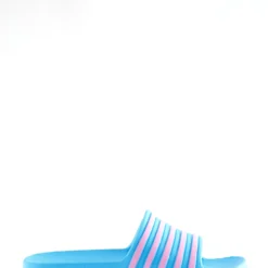 Next Stripe- Badslippers - Blue Pink