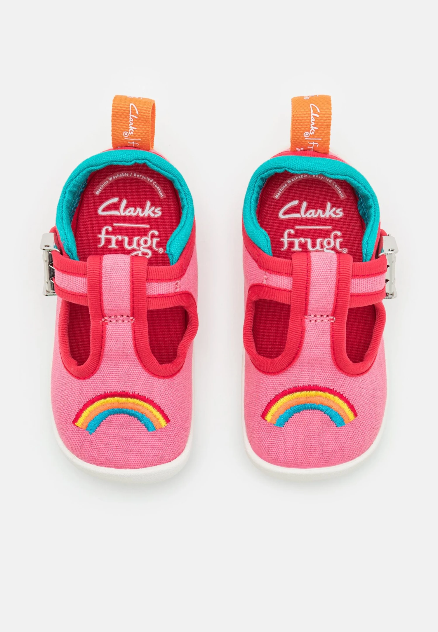 Clarks X Frugi Roamer Beau T. - Pantoffels - Pink 3 Clarks X Frugi Roamer Beau T. - Pantoffels - Pink