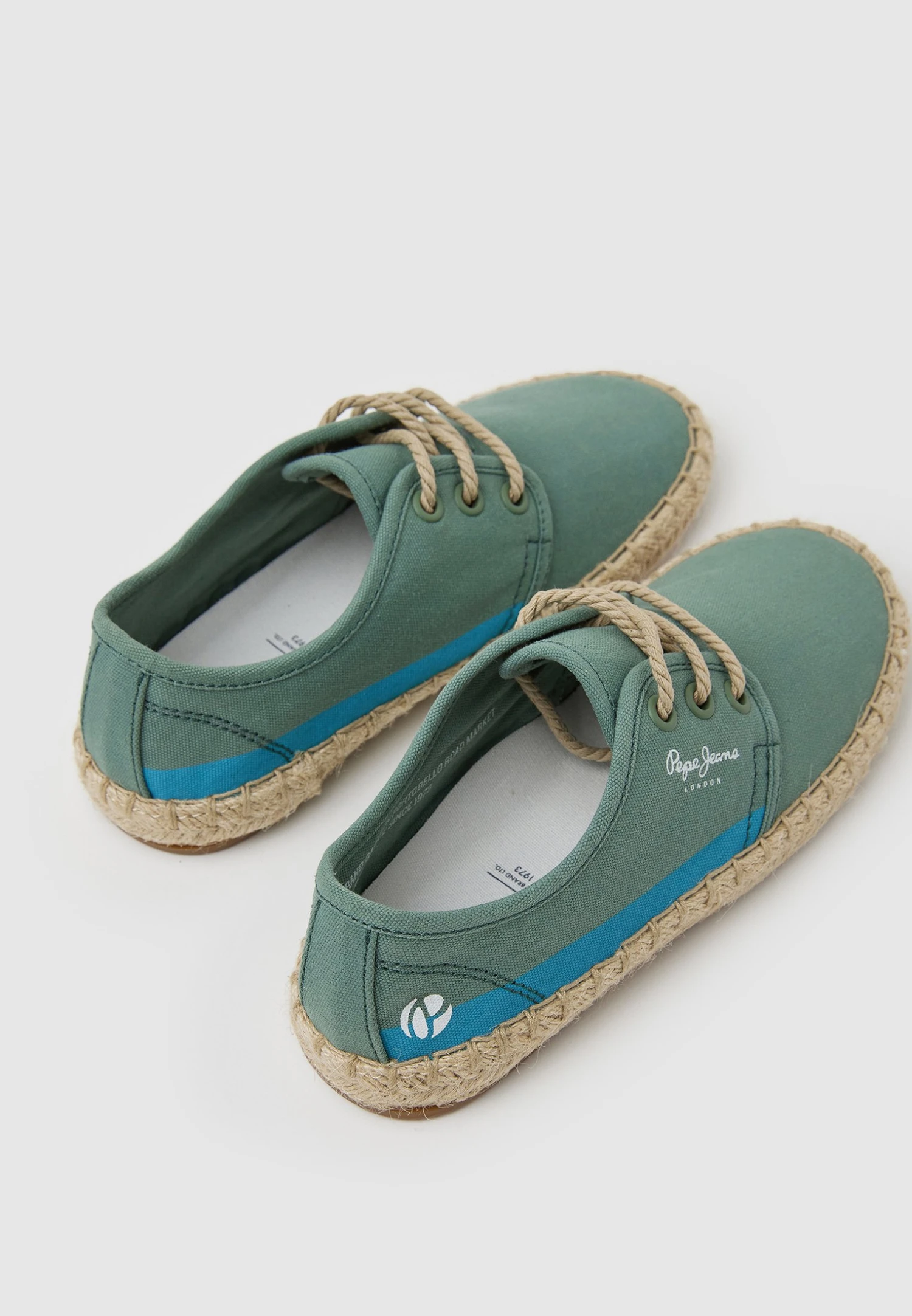 Pepe Jeans Tourist B - Sportieve Veterschoenen - Army 8 Pepe Jeans Tourist B - Sportieve Veterschoenen - Army - Afbeelding 6