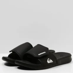 Quiksilver Bright Coast Adjust- Badslippers - Black/White/Black -Stijl Schoen Verkoopwinkel d8b486f56bbe43f2b3f3d80d6cb98172