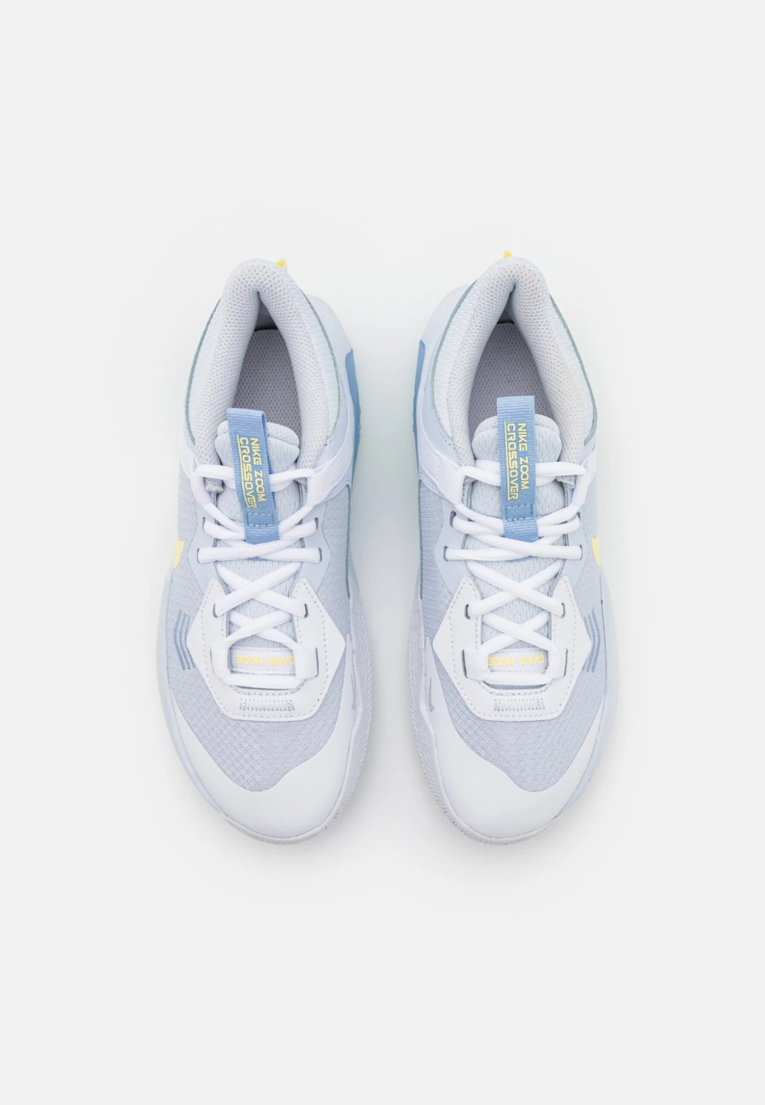 Nike Performance Air Zoom Crossover Unisex - Basketbalschoenen - Football Grey/Citron Tint/White 6 Nike Performance Air Zoom Crossover Unisex - Basketbalschoenen - Football Grey/Citron Tint/White - Afbeelding 4