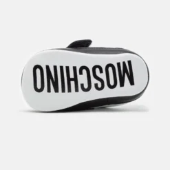 MOSCHINO Unisex - Babyschoenen - White/Black -Stijl Schoen Verkoopwinkel dbb466574630458aa55815ad23687258 scaled