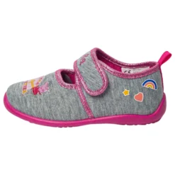 Peppa Pig - Rainbow Hearts And Love - Klittenbandschoenen - Grey