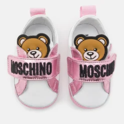 MOSCHINO Unisex - Babyschoenen - White/Pink/Black -Stijl Schoen Verkoopwinkel ee03d434a6174e419e2504f6e50c8ae7 scaled