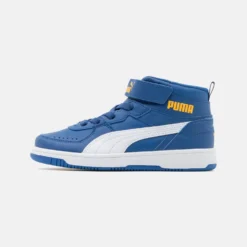Puma Rebound - Sneakers Hoog - Dark Blue/White