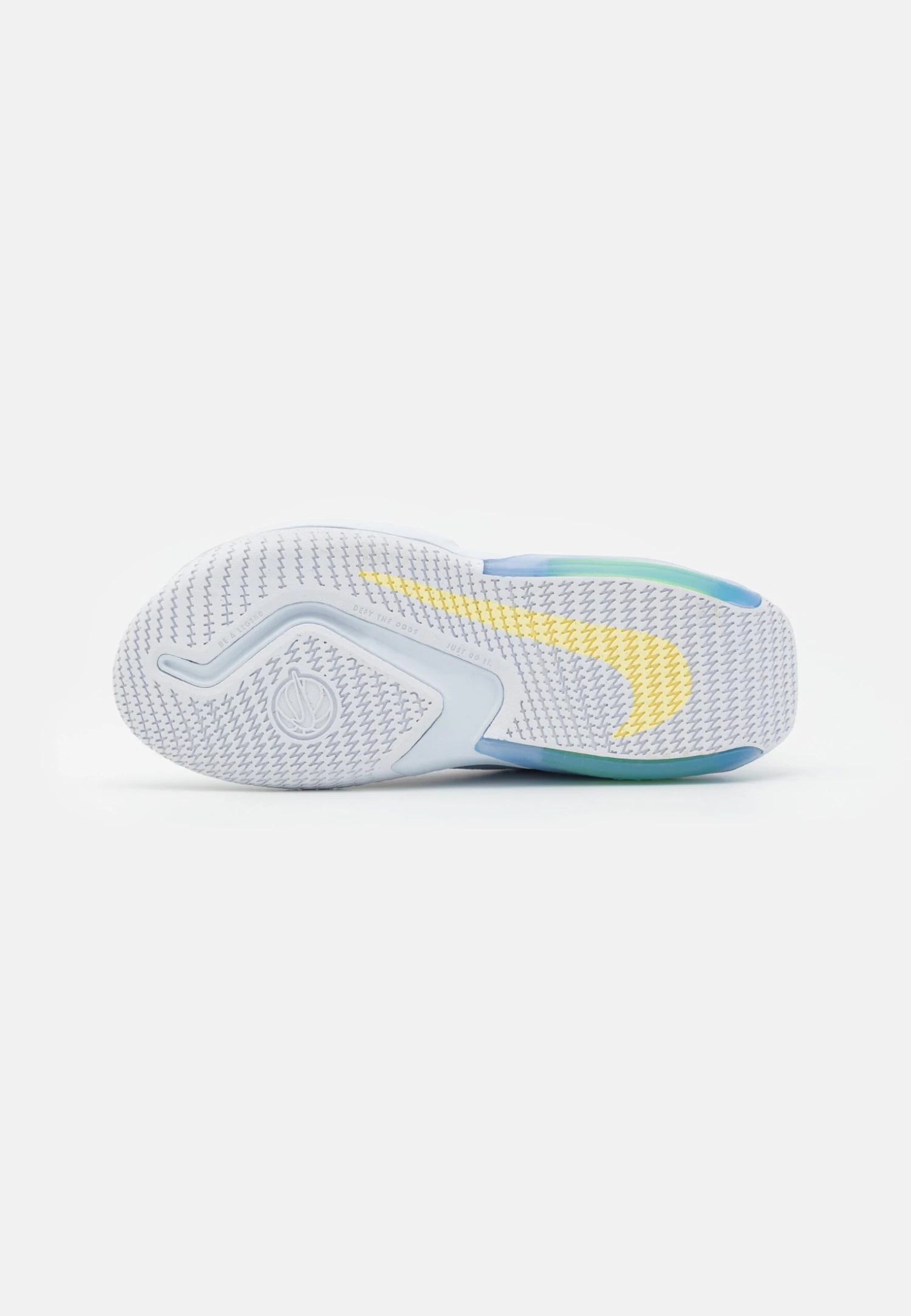 Nike Performance Air Zoom Crossover Unisex - Basketbalschoenen - Football Grey/Citron Tint/White 7 Nike Performance Air Zoom Crossover Unisex - Basketbalschoenen - Football Grey/Citron Tint/White - Afbeelding 5