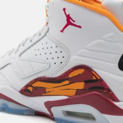 Jordan Mvp Bg Unisex - Sneakers Hoog - White/Cardinal Red/Vivid Orange/Black -Stijl Schoen Verkoopwinkel f8127295d84548c6b36ac1ecdeaeadef scaled