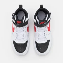 Nike Sportswear Court Borough Mid Unisex - Sneakers Hoog - White/University Red/Black -Stijl Schoen Verkoopwinkel fa75bab8301c43afa3deb1420c138037 scaled